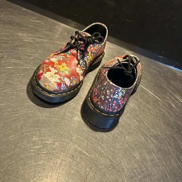 Doc Martens Floral Shoes Size 5 Women - Picture 12 of 12